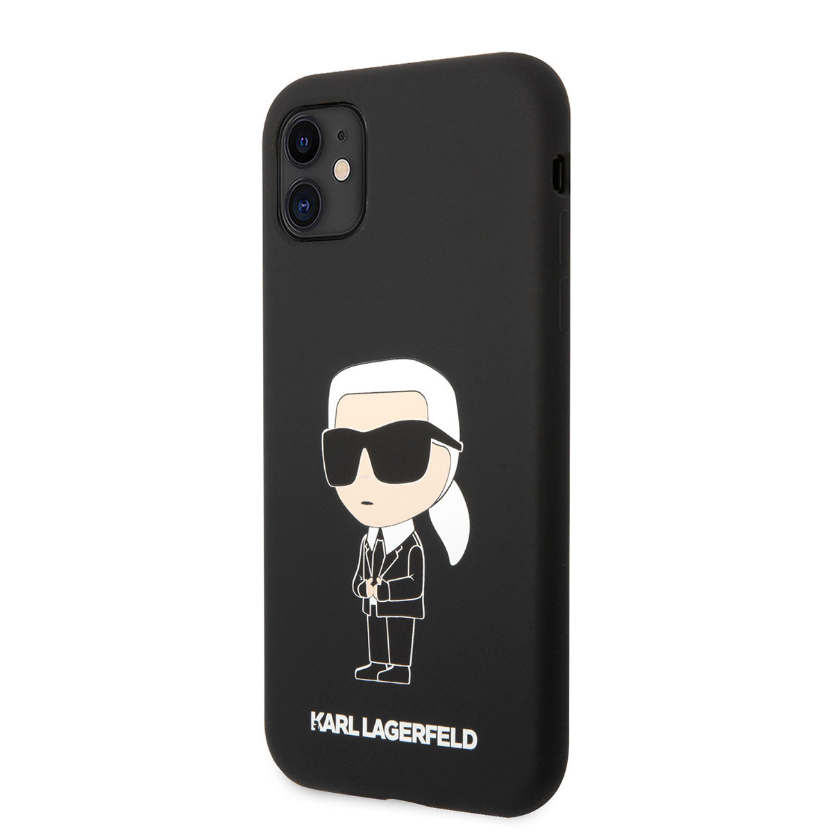 Karl Lagerfeld iPhone 11 Silikon Karl Dizayn Telefon Kılıfı