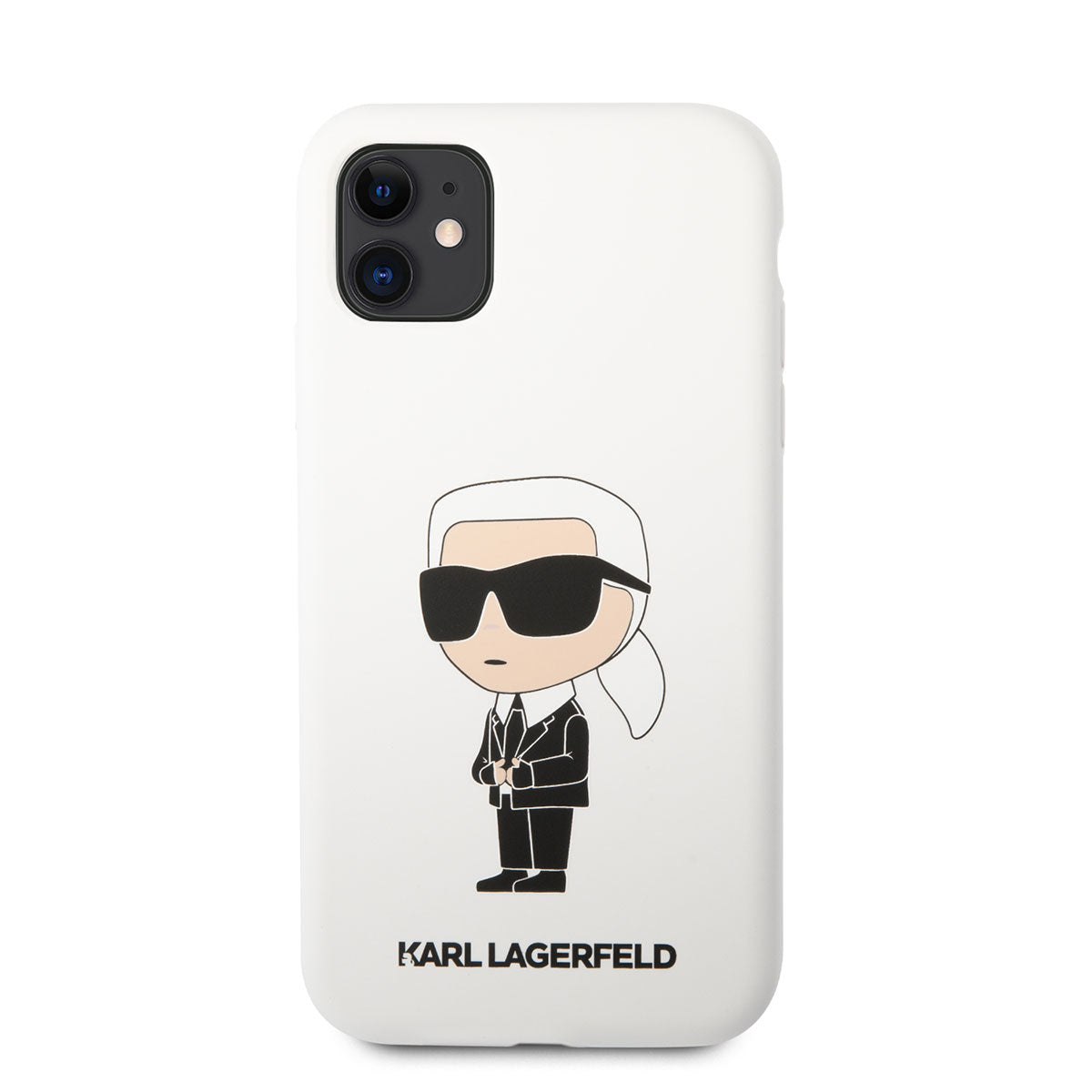 Karl Lagerfeld iPhone 11 Silikon Karl Dizayn Telefon Kılıfı