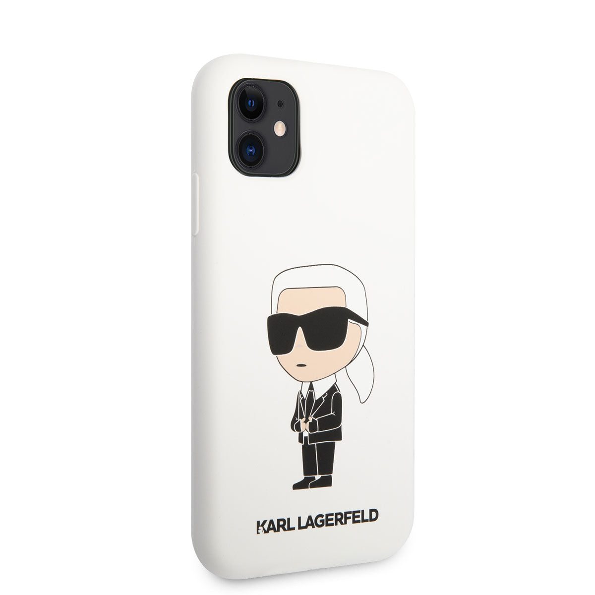 Karl Lagerfeld iPhone 11 Silikon Karl Dizayn Telefon Kılıfı