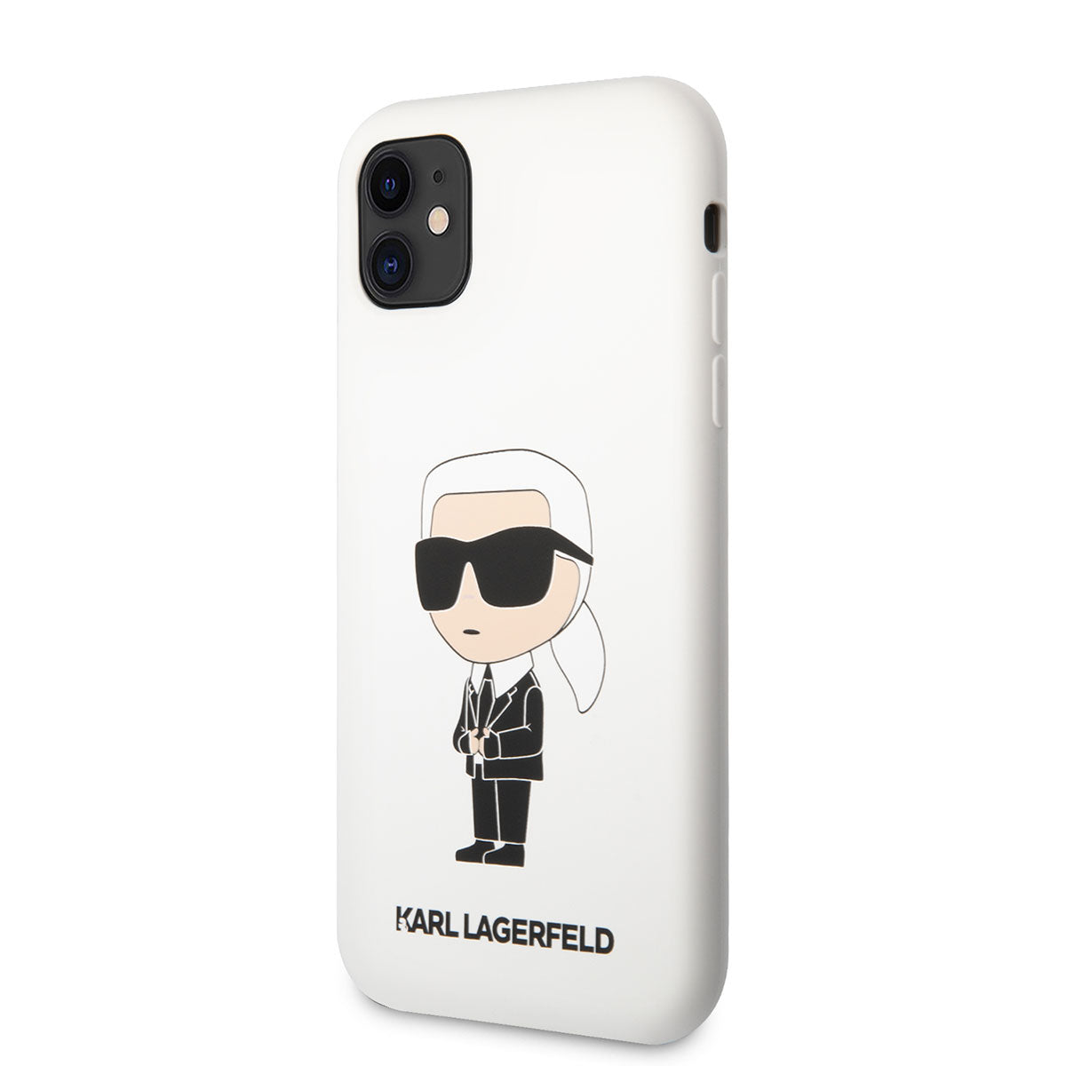 Karl Lagerfeld iPhone 11 Silikon Karl Dizayn Telefon Kılıfı