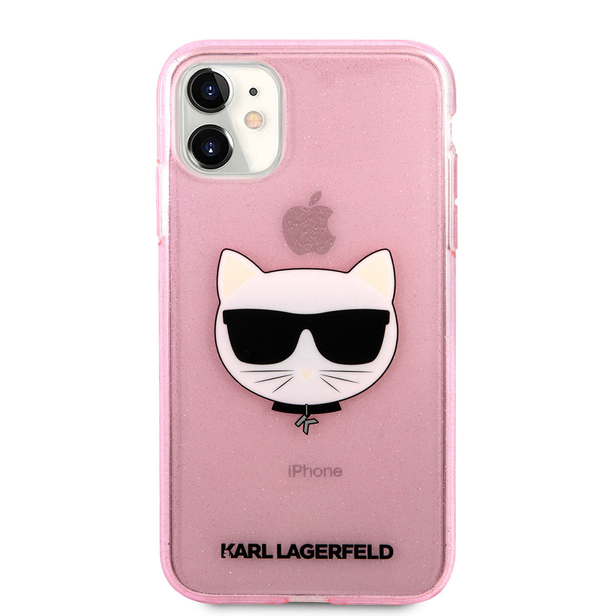 Karl Lagerfeld iPhone 11  Transparan Choupette Head Dizayn Telefon Kılıfı