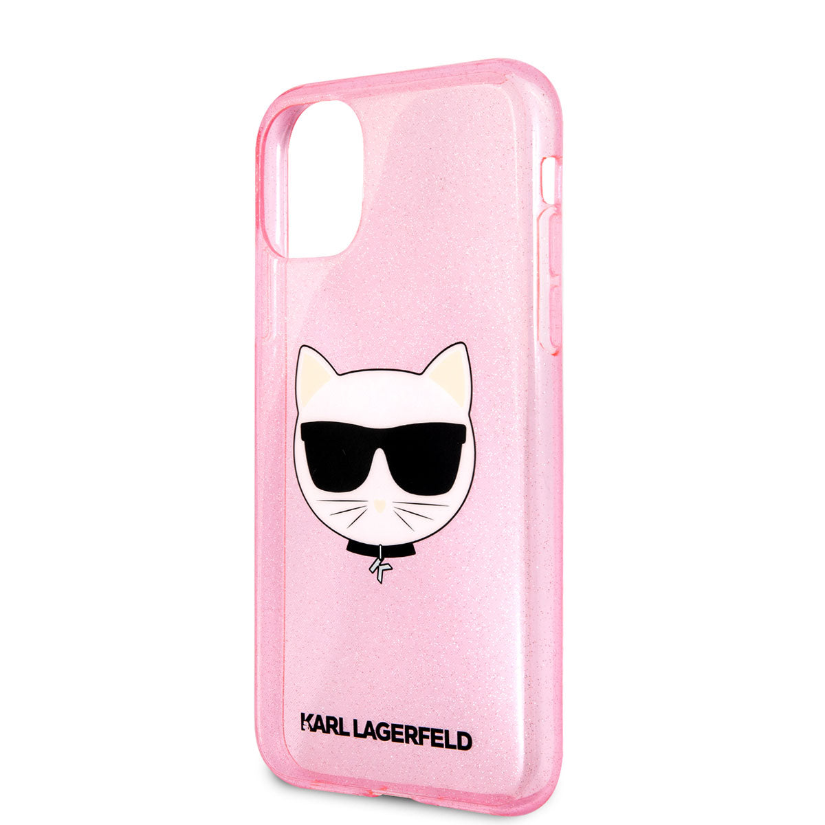 Karl Lagerfeld iPhone 11  Transparan Choupette Head Dizayn Telefon Kılıfı