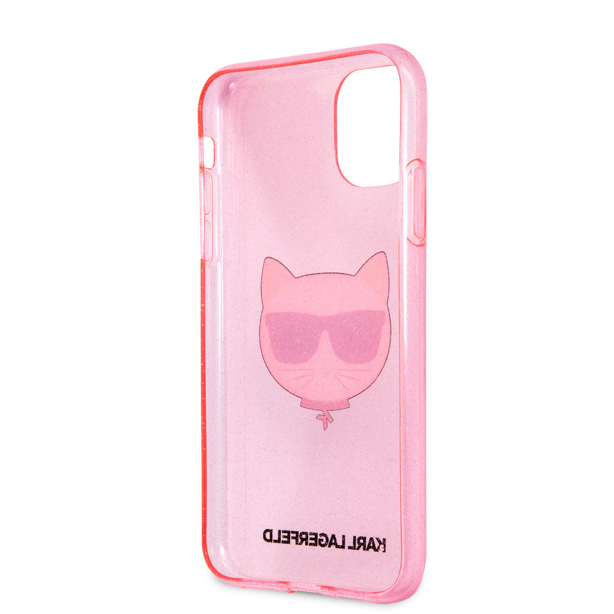 Karl Lagerfeld iPhone 11  Transparan Choupette Head Dizayn Telefon Kılıfı