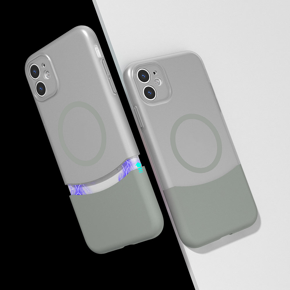Cepax iPhone 11 M-Safe Şarj Özellikli Mıknatıslı Duble Kılıf