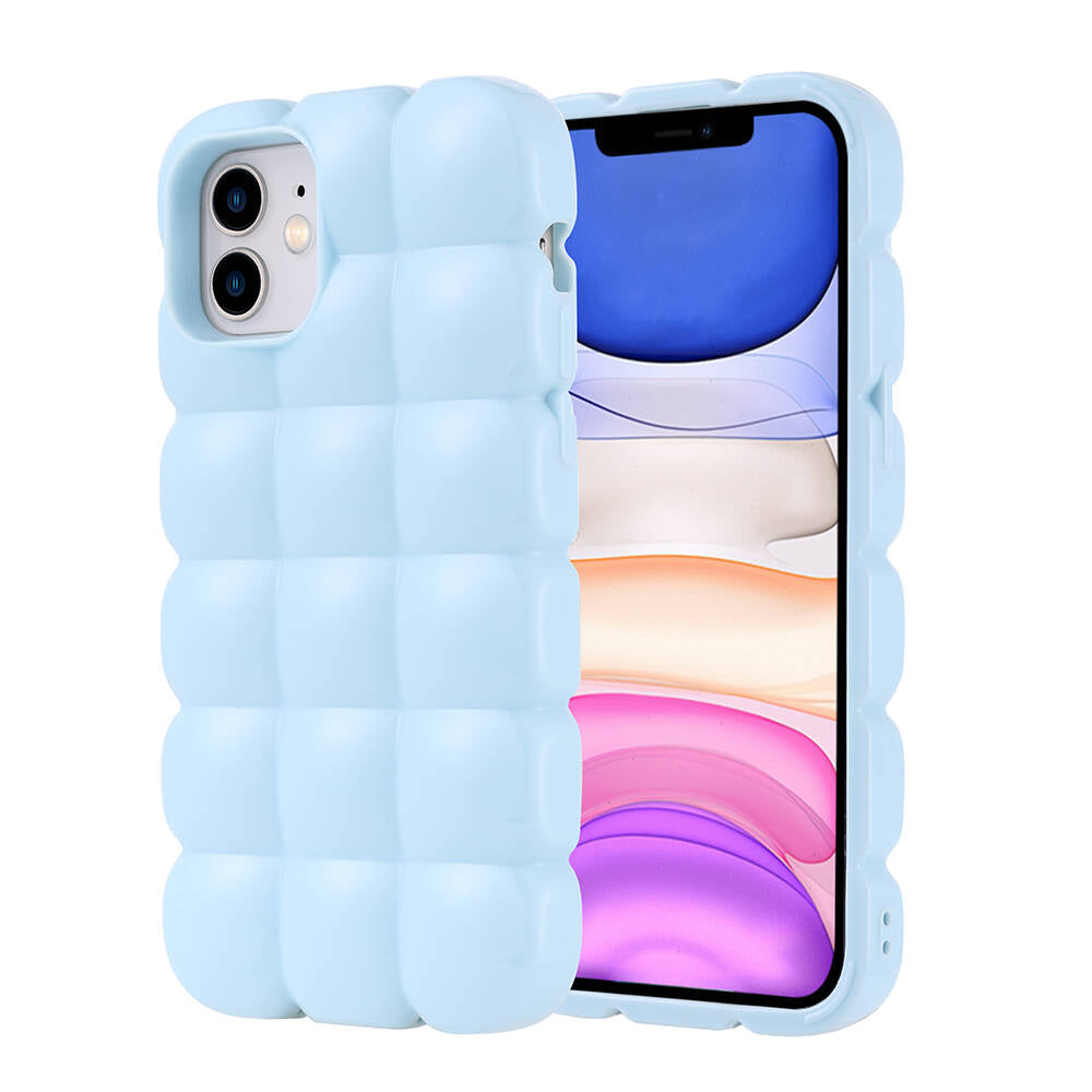 Cepax iPhone 11 Parlak Esnek Silikon Dom Dom Kılıf