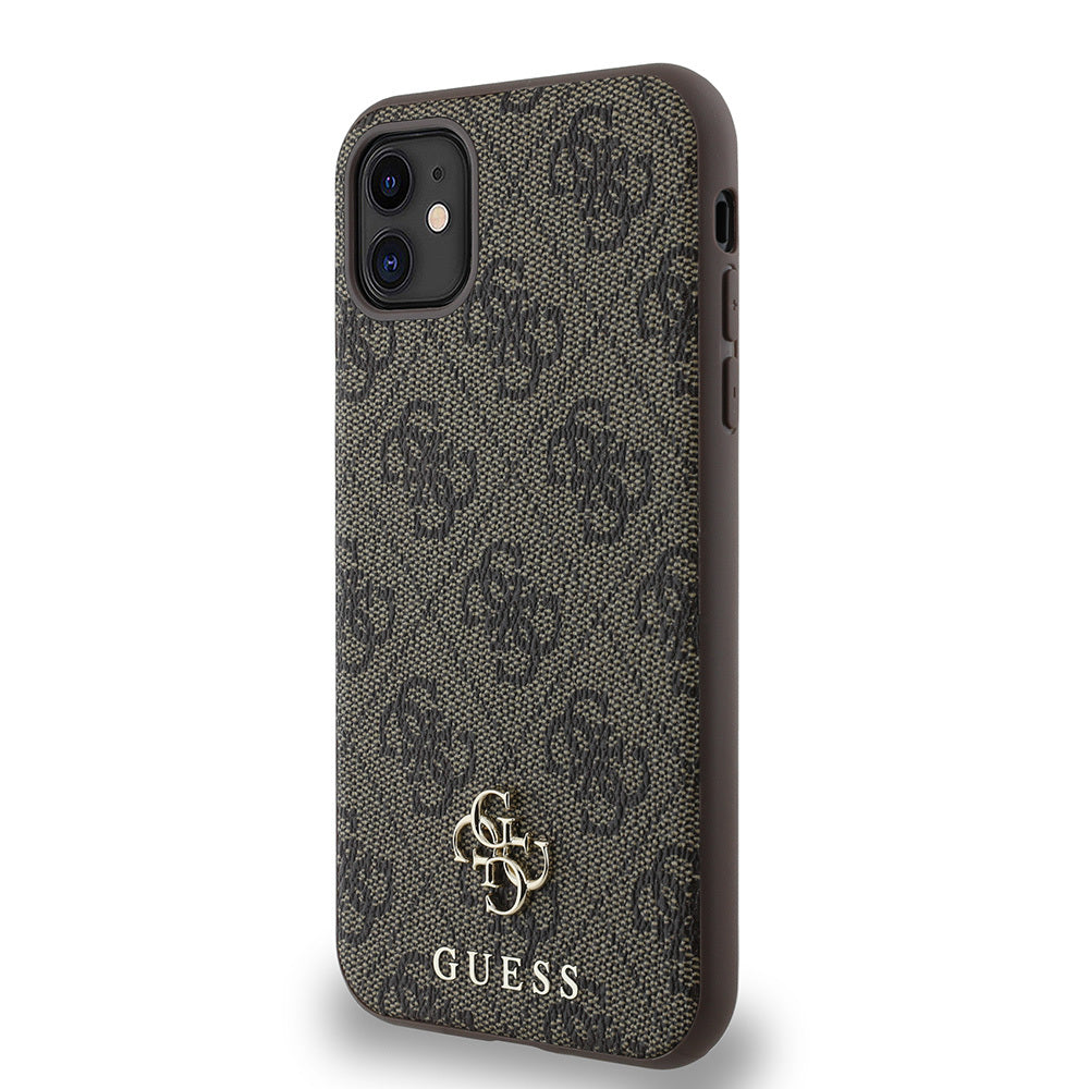 Guess iPhone 12 Orjinal Lisanslı M-safe Şarj Özellikli Small 4G Classic Kılıf