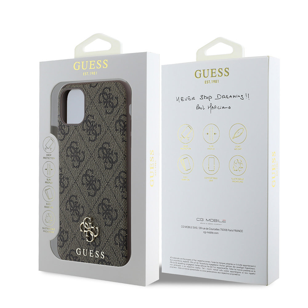 Guess iPhone 12 Orjinal Lisanslı M-safe Şarj Özellikli Small 4G Classic Kılıf
