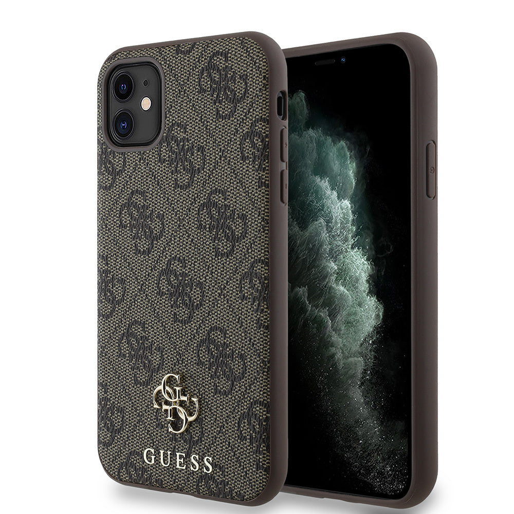 Guess iPhone 12 Orjinal Lisanslı M-safe Şarj Özellikli Small 4G Classic Kılıf