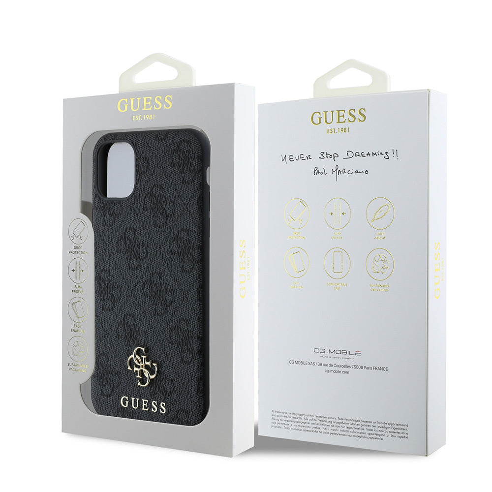 Guess iPhone 12 Orjinal Lisanslı M-safe Şarj Özellikli Small 4G Classic Kılıf