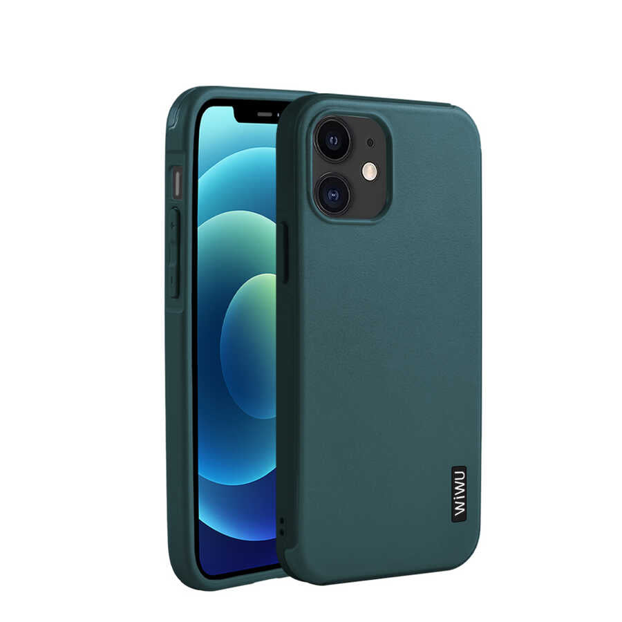 iPhone 12 Mini Kılıf Wiwu Sand Stone Kılıf - 1