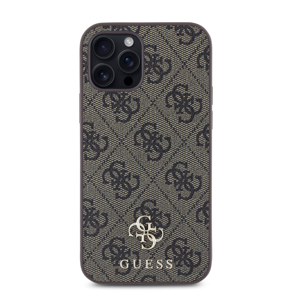 Guess iPhone 12 Pro Orjinal Lisanslı M-safe Şarj Özellikli Small 4G Classic Kılıf