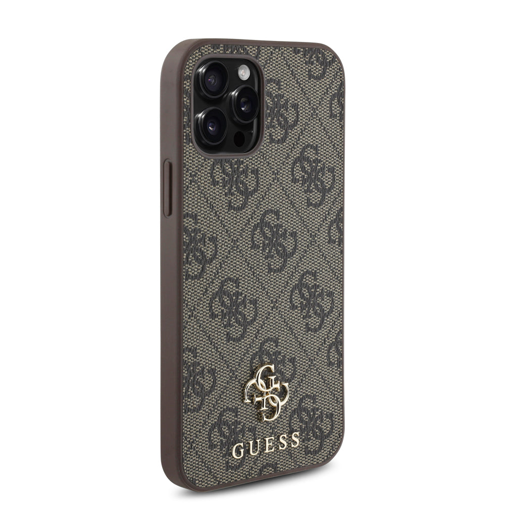 Guess iPhone 12 Pro Orjinal Lisanslı M-safe Şarj Özellikli Small 4G Classic Kılıf
