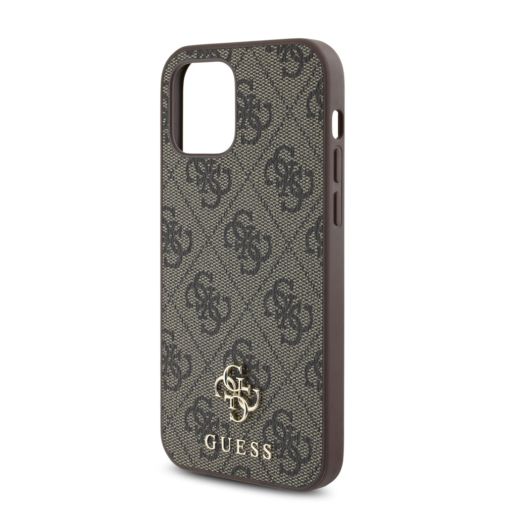Guess iPhone 12 Pro Orjinal Lisanslı M-safe Şarj Özellikli Small 4G Classic Kılıf