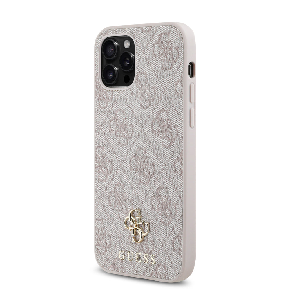 Guess iPhone 12 Pro Orjinal Lisanslı M-safe Şarj Özellikli Small 4G Classic Kılıf
