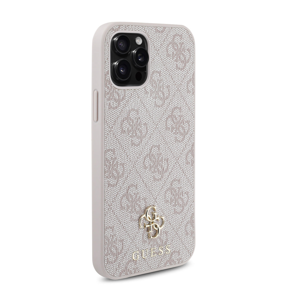 Guess iPhone 12 Pro Orjinal Lisanslı M-safe Şarj Özellikli Small 4G Classic Kılıf