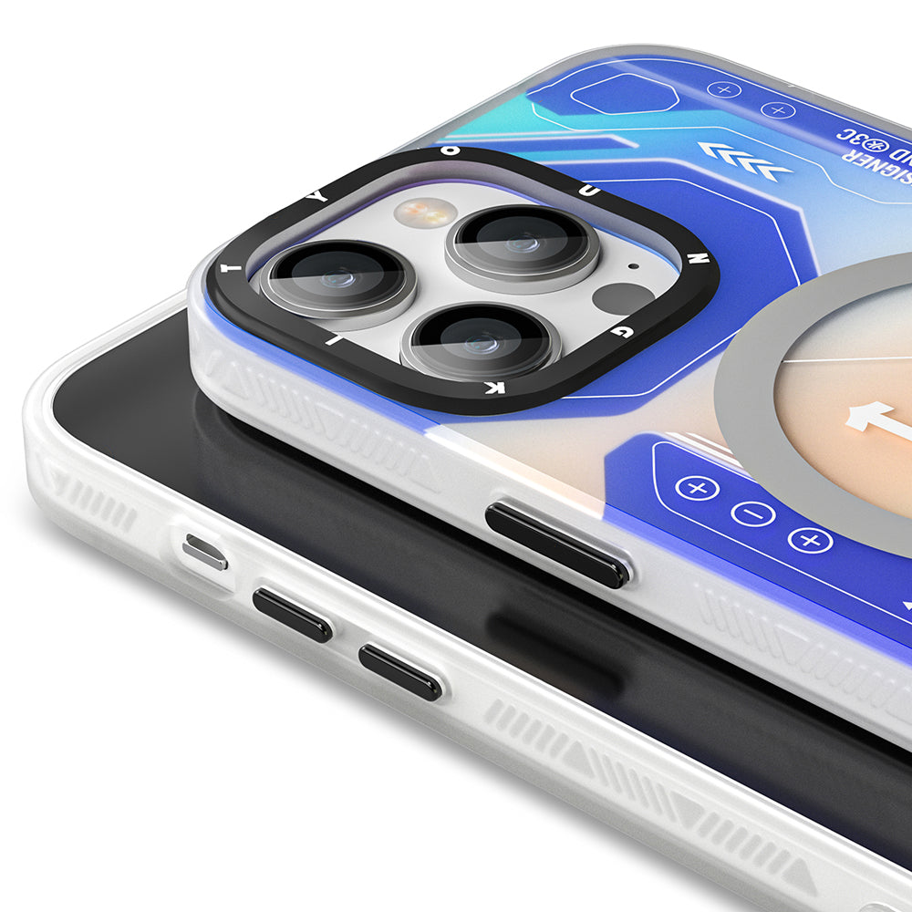 YoungKit Metaverse Serisi iPhone 12 Pro Max Kılıf M-safe Şarj Özellikli Telefon Kılıfı - 2