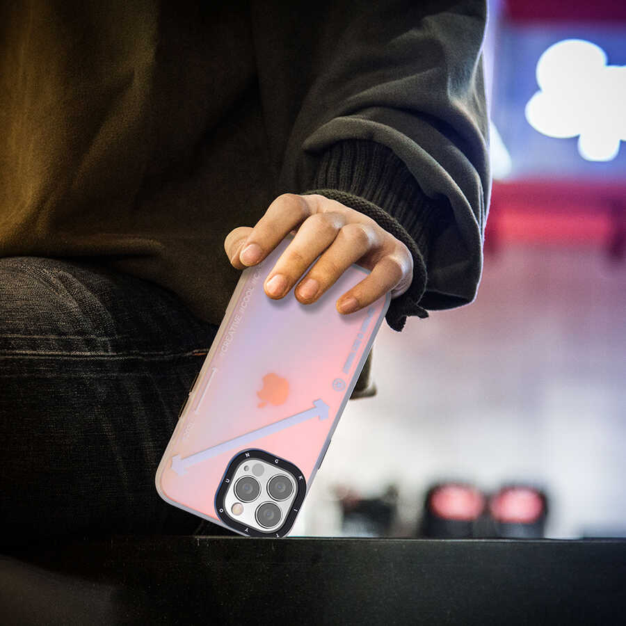 YoungKit Fashion Culture Time Serisi iPhone 12 Pro Max Telefon Kılıfı - 5