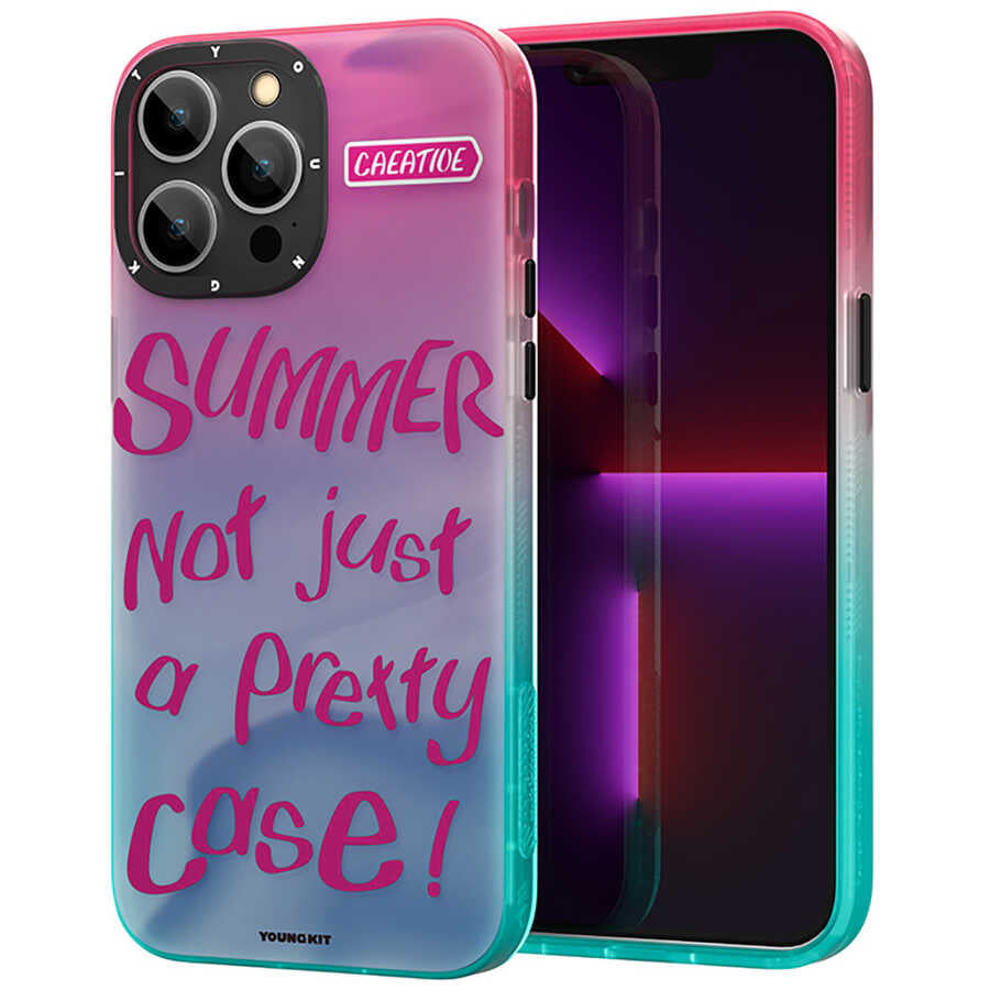 YoungKit Summer Serisi iPhone 12 Pro Max Telefon Kılıfı - 1