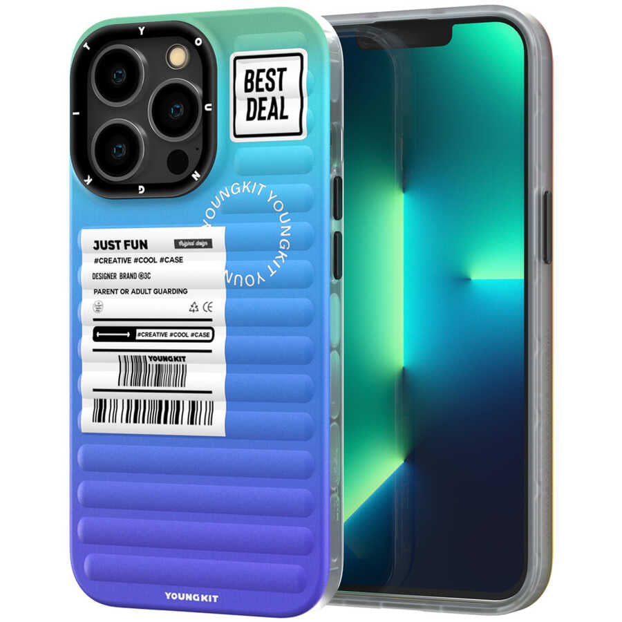 YoungKit The Secret Color Serisi iPhone 12 Pro Max Telefon Kılıfı - 1