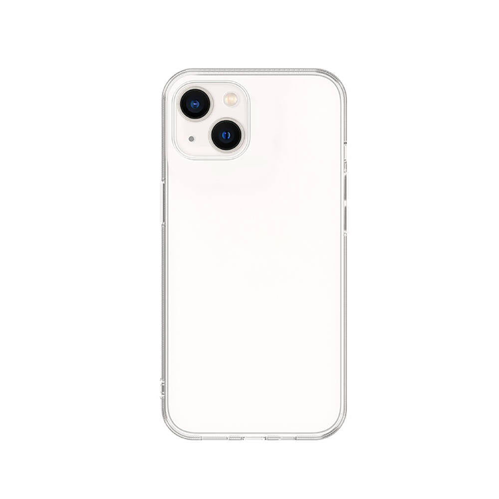 Recci Clarity Serisi iPhone 13 Airbagli Şeffaf Darbe Emici Silikon Tasarımlı Kılıf