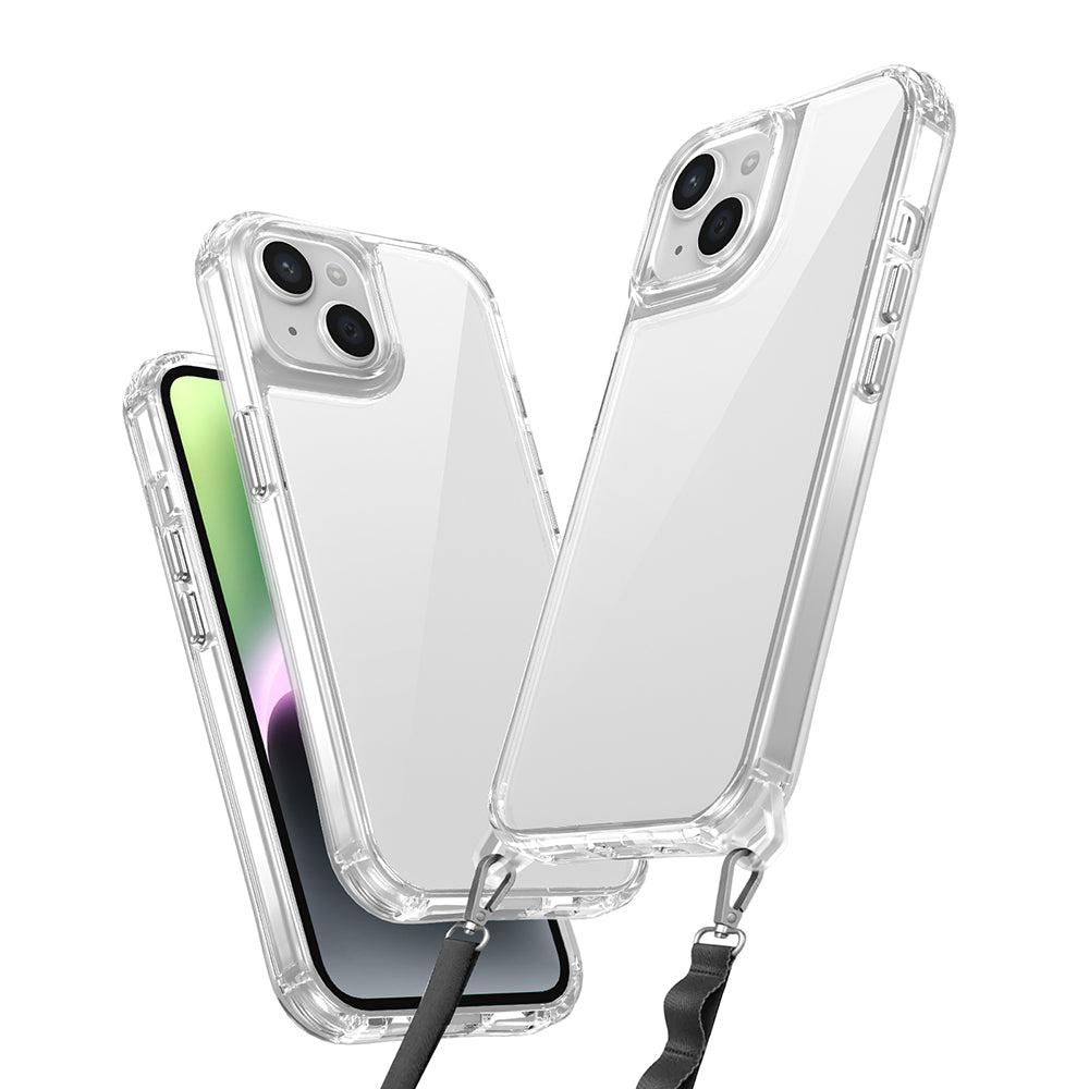 Cepax iPhone 13 Airbagli Takılabilir Askı Aparatlı Snap Silikon Kılıf