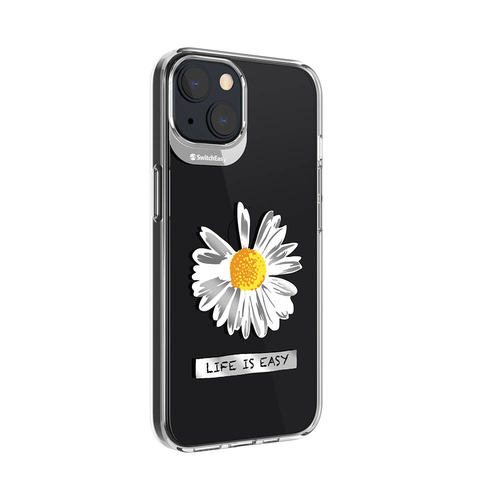 Switcheasy Artist Daisy iPhone 13 Çift IMD Baskılı Lisanslı Kılıf