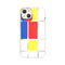 Switcheasy Artist Mondrian iPhone 13 Çift IMD Baskılı Lisanslı Kılıf