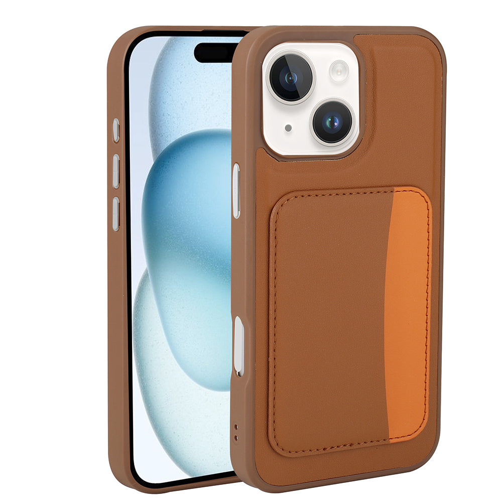 Cepax iPhone 13 Zore X-Kart Kartlıklı Silikon Telefon Kılıfı