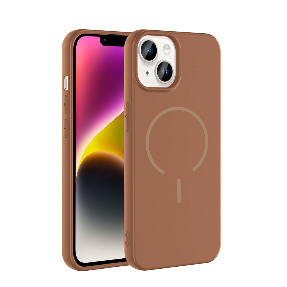 Cepax iPhone 13 M-safe Şarj Özellikli Meta Kılıf