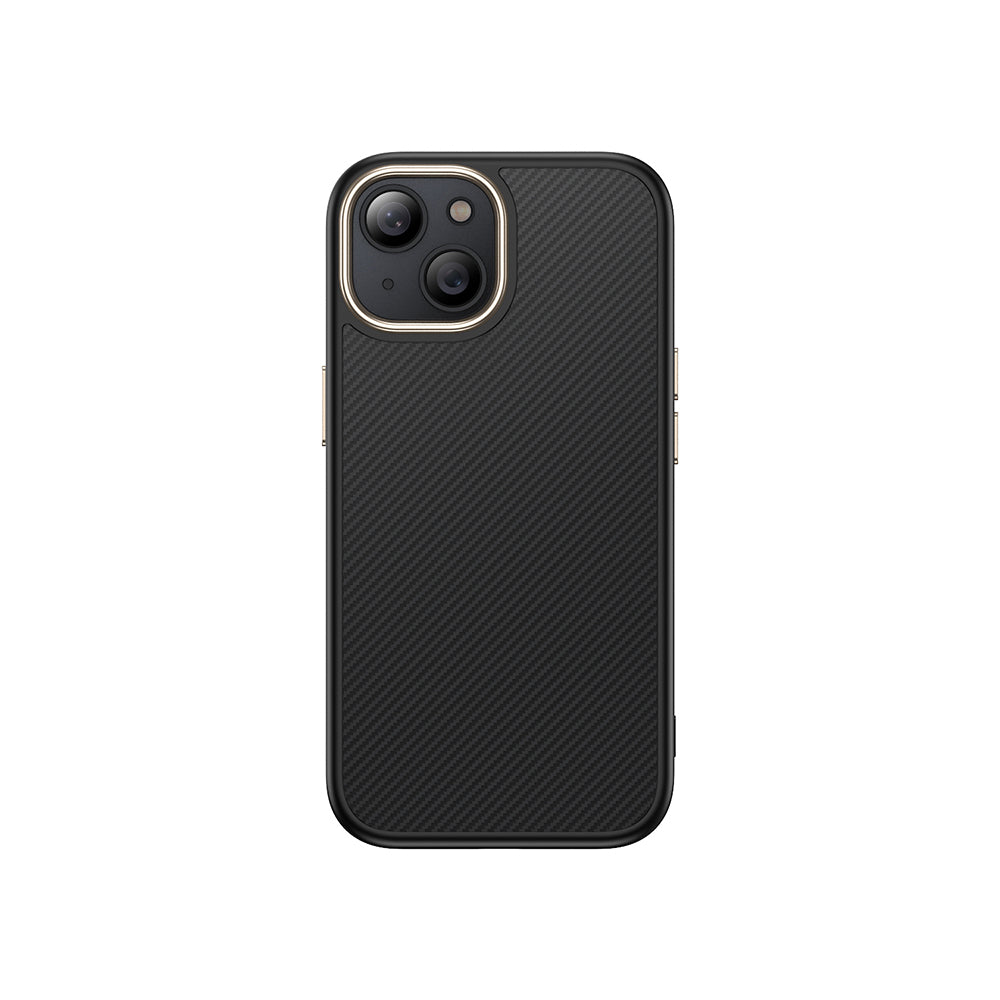 Cepax iPhone 13 M-safe Şarj Özellikli Karbon Fiber Görünümlü Antina Kılıf