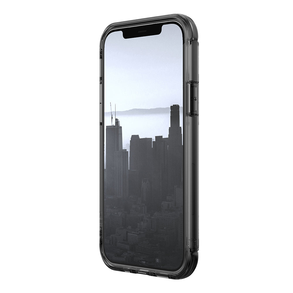 Raptic Air Serisi iPhone 13 Kılıf Airbag Tasarımlı Metal Köşelikli Şeffaf Kılıf
