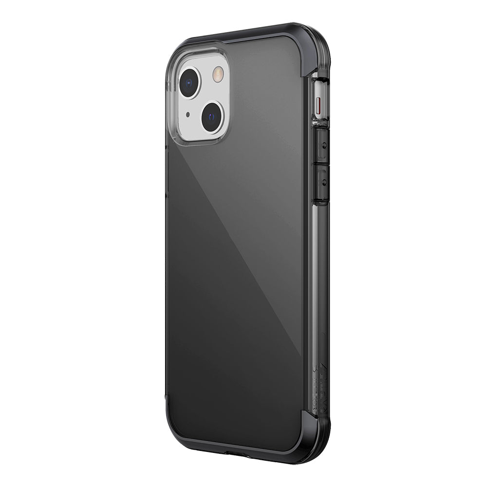 Raptic Air Serisi iPhone 13 Kılıf Airbag Tasarımlı Metal Köşelikli Şeffaf Kılıf