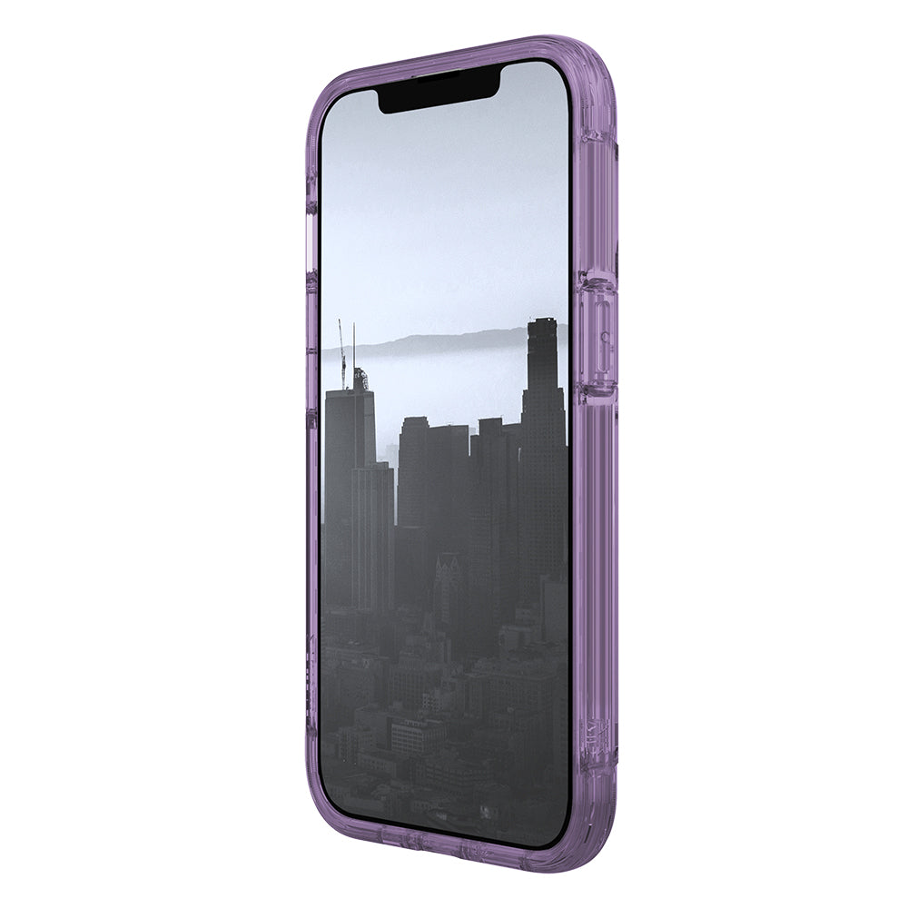 Raptic Air Serisi iPhone 13 Kılıf Airbag Tasarımlı Metal Köşelikli Şeffaf Kılıf
