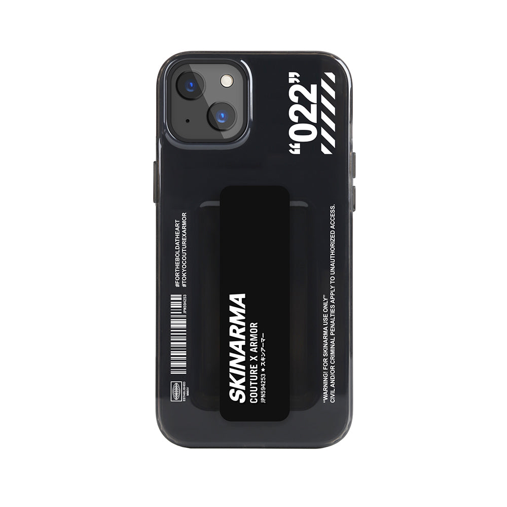 Skinarma Kaze iPhone 13  Şeffaf Desenli Telefon Kılıfı