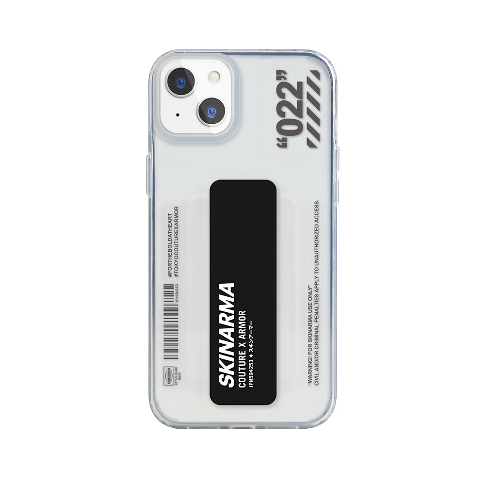 Skinarma Kaze iPhone 13  Şeffaf Desenli Telefon Kılıfı