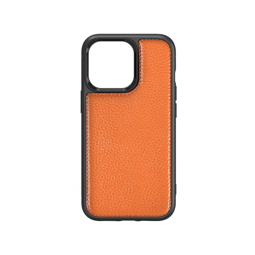 Wiwu Genuine iPhone 13 Leather Plastic Calfskin Orjinal Deri Telefon Kılıfı