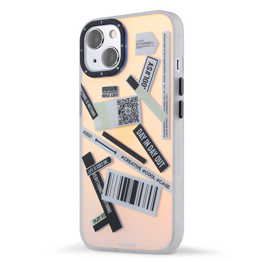 YoungKit Fashion Culture Time Serisi iPhone 13 Telefon Kılıfı - 2