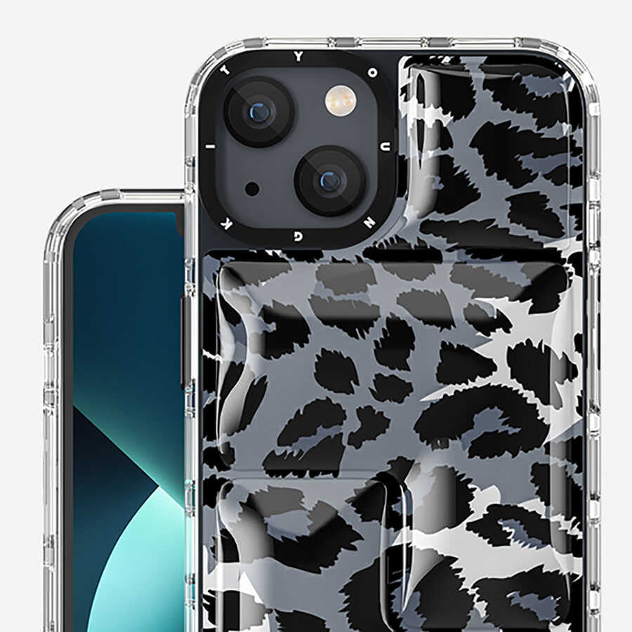 iPhone 13 Kılıf YoungKit Leopard Article Serisi Kılıf - 12