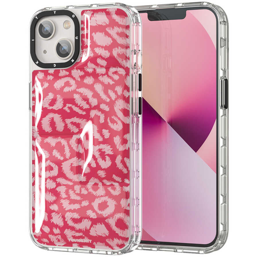 iPhone 13 Kılıf YoungKit Leopard Article Serisi Kılıf - 19