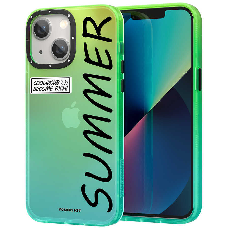 iPhone 13 Kılıf YoungKit Summer Serisi Kılıf - 17