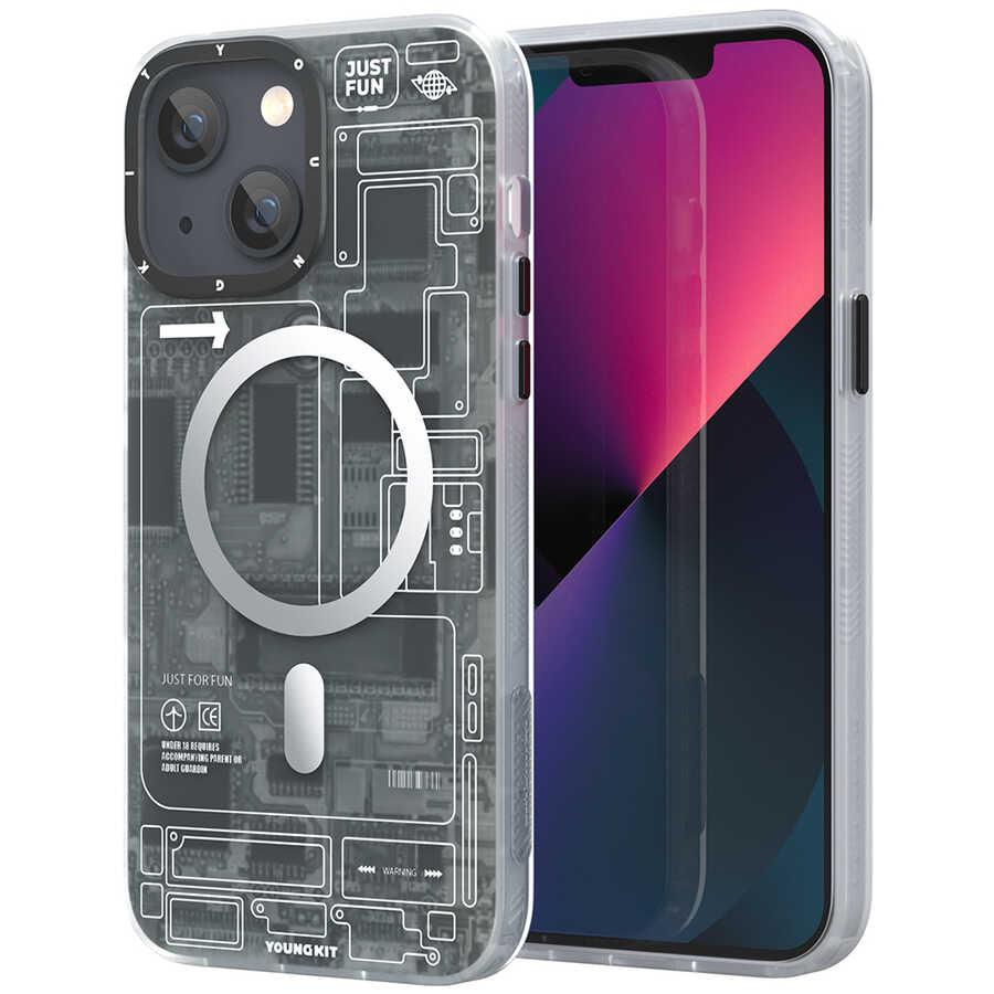 iPhone 13 Kılıf YoungKit Technology Serisi Kılıf - 1
