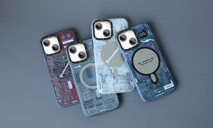 iPhone 13 Kılıf YoungKit Technology Serisi Kılıf - 7