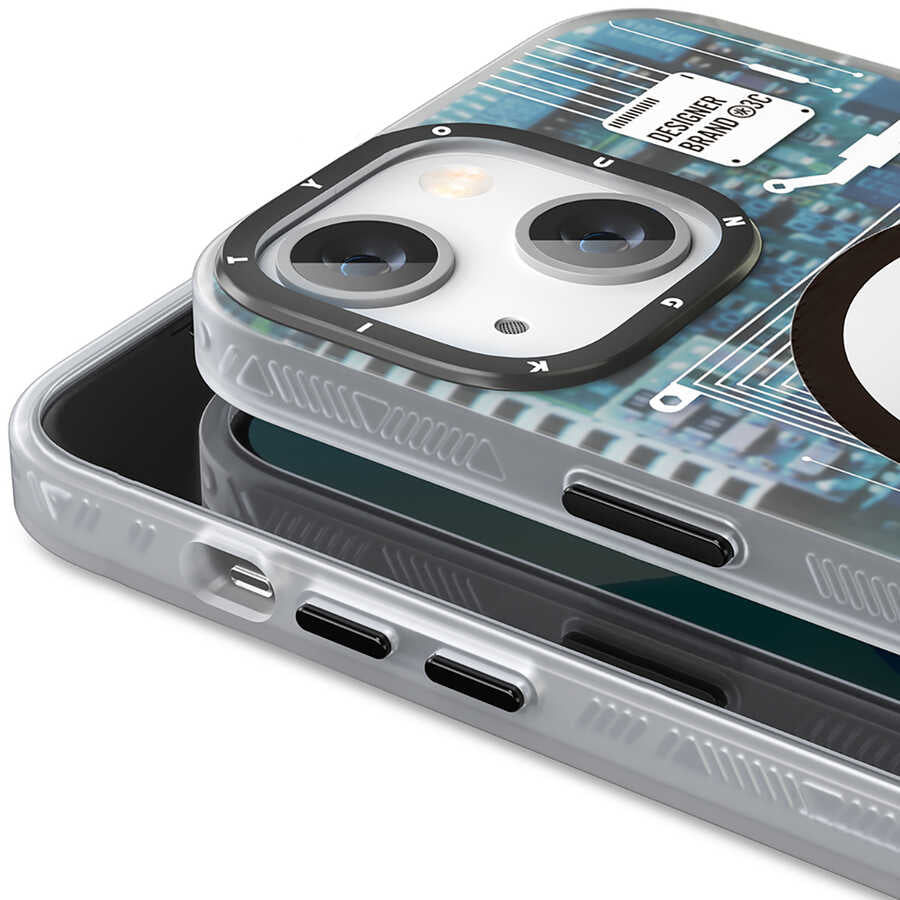 iPhone 13 Kılıf YoungKit Technology Serisi Kılıf - 11