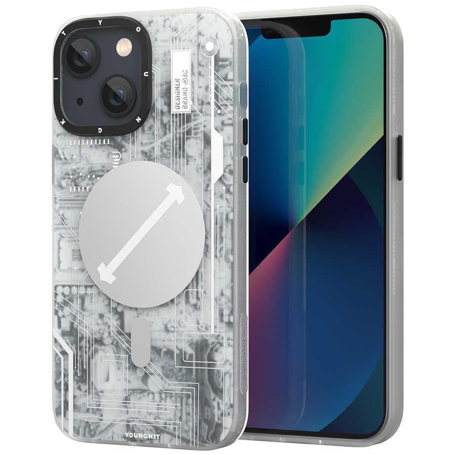 iPhone 13 Kılıf YoungKit Technology Serisi Kılıf - 16