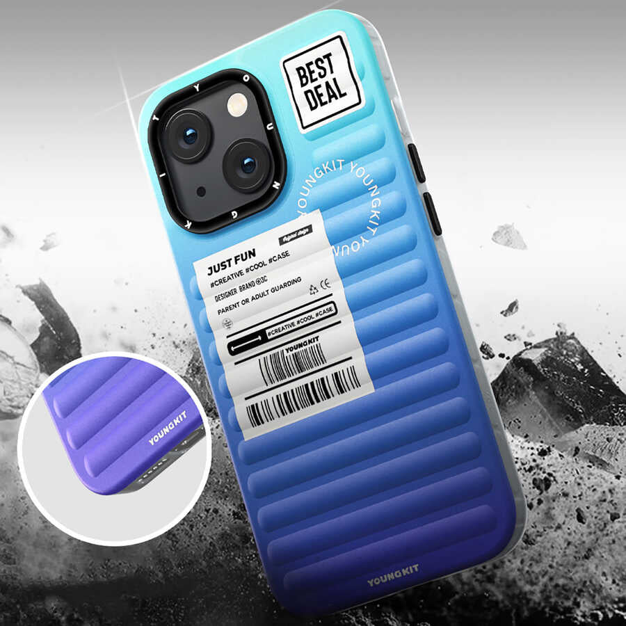 iPhone 13 Kılıf YoungKit The Secret Color Serisi Kılıf - 10