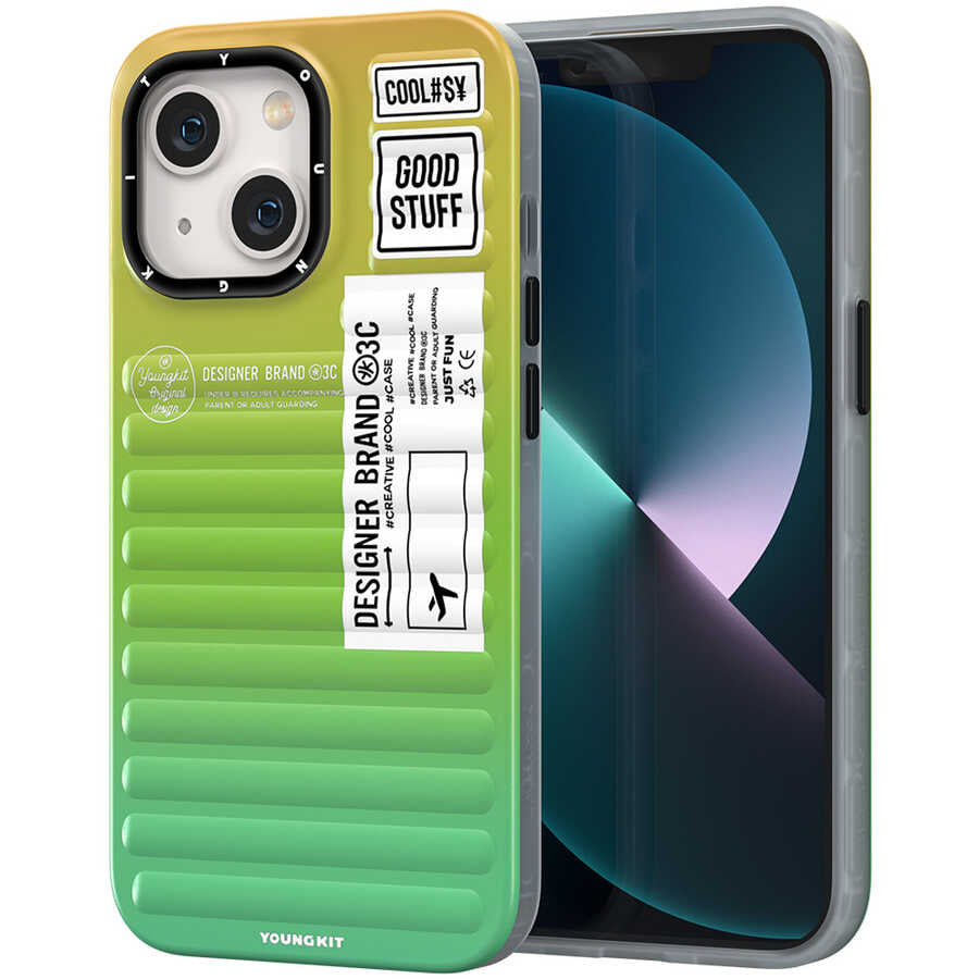 iPhone 13 Kılıf YoungKit The Secret Color Serisi Kılıf - 16