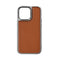 Wiwu Genuine iPhone 13 Mini Leather Silver Calfskin Orjinal Deri Telefon Kılıfı