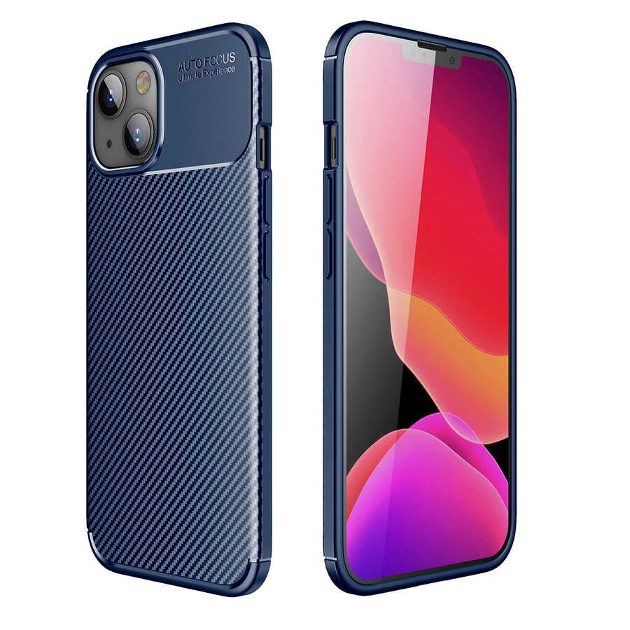 Cepax iPhone 13 Mini Negro Silikon Telefon Kılıfı