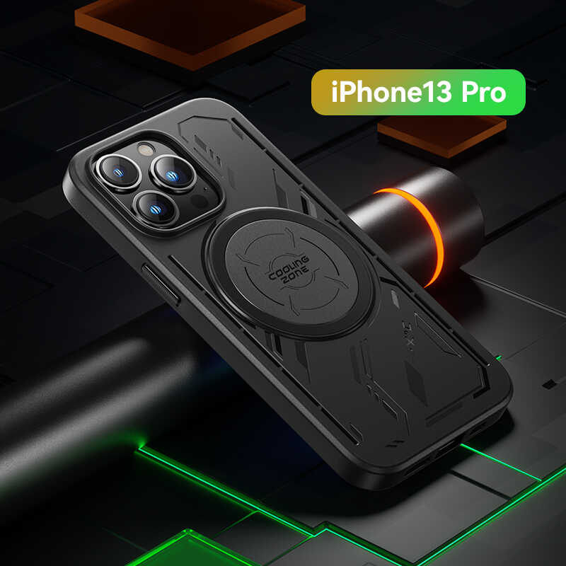 Benks iPhone 13 Pro Kılıf Isınmayı Önleyici Magnetic Oyuncu Telefon Kılıfı - 2
