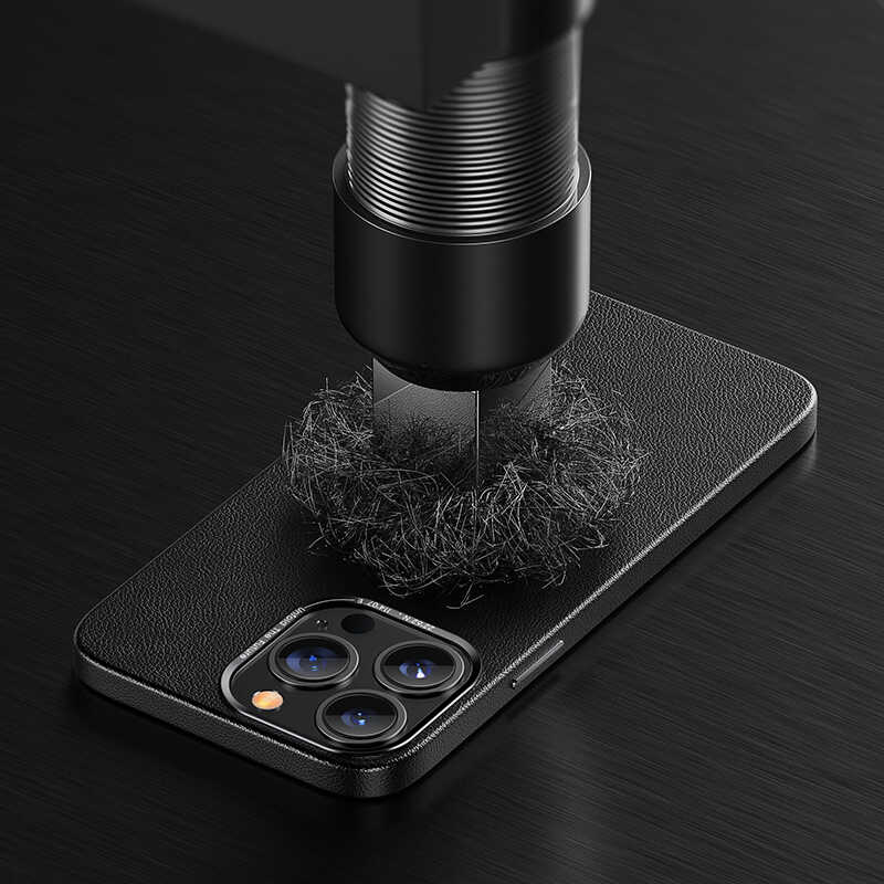 Benks iPhone 13 Pro Magnetic Hakiki Deri Telefon Kılıfı - 3